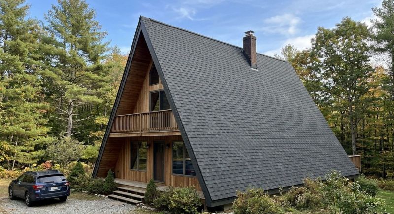 A Frame Roof Installation in Cobb County, GA