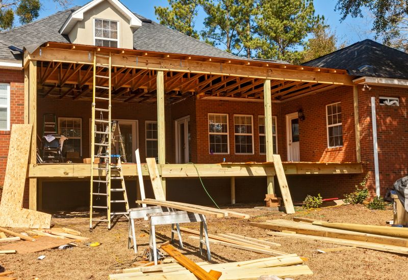 A Frame Roof Installation in Cobb County, GA