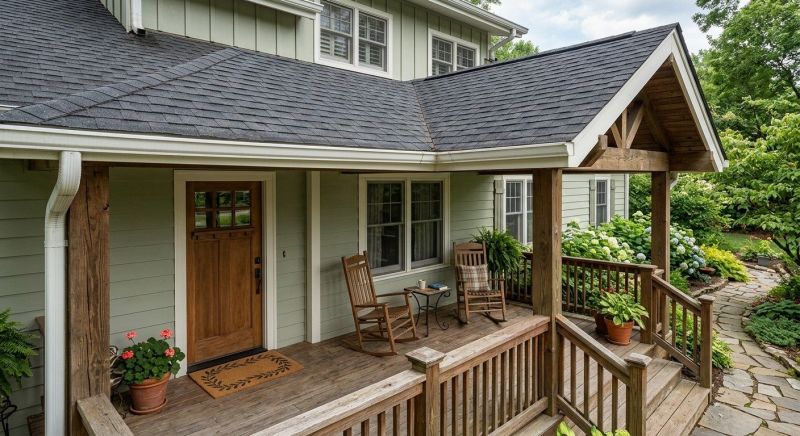 A Frame Roof Installation in Cobb County, GA