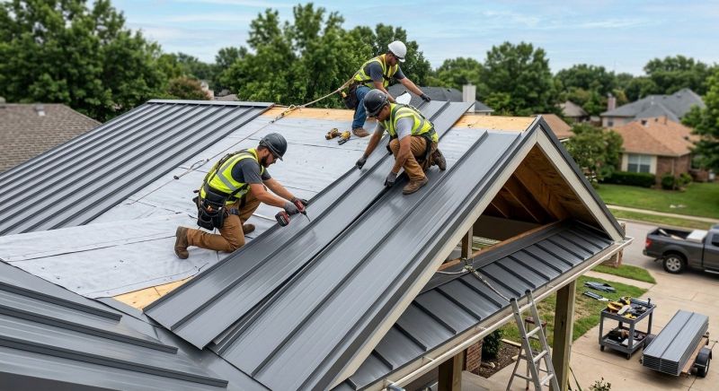 Aluminum Roof Construction in Cobb County, GA