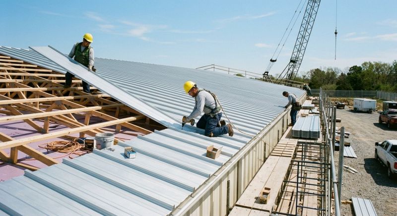 Aluminum Roof Installation in Cobb County, GA