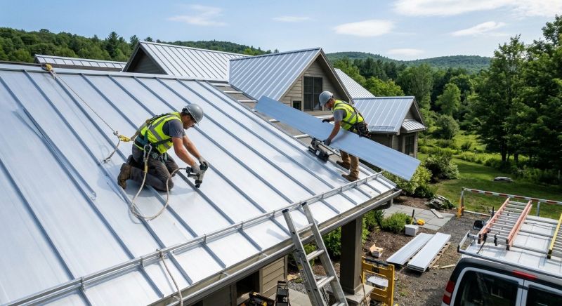 Aluminum Roof Installation in Suwanee, GA