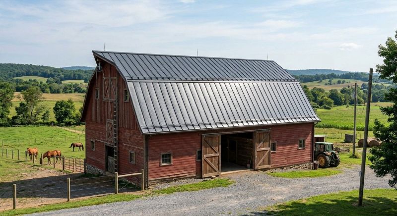 Barn Roof Replacement in Ball Ground, GA