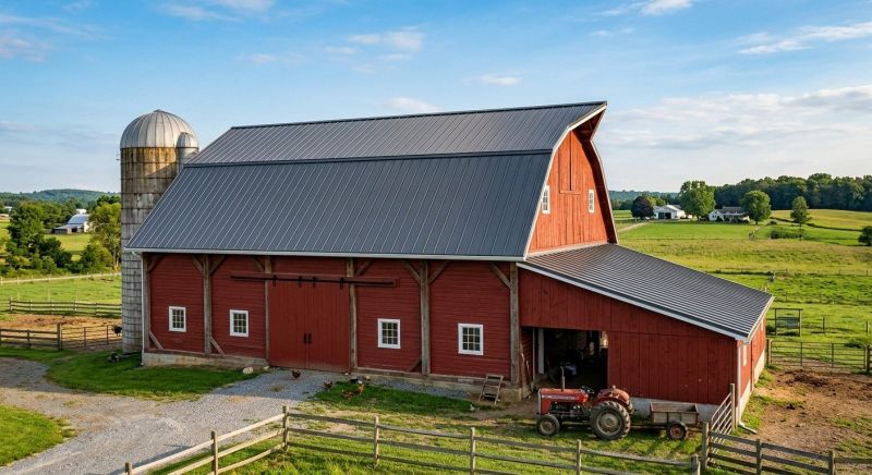 Barn Roof Replacement in Cherokee County, GA