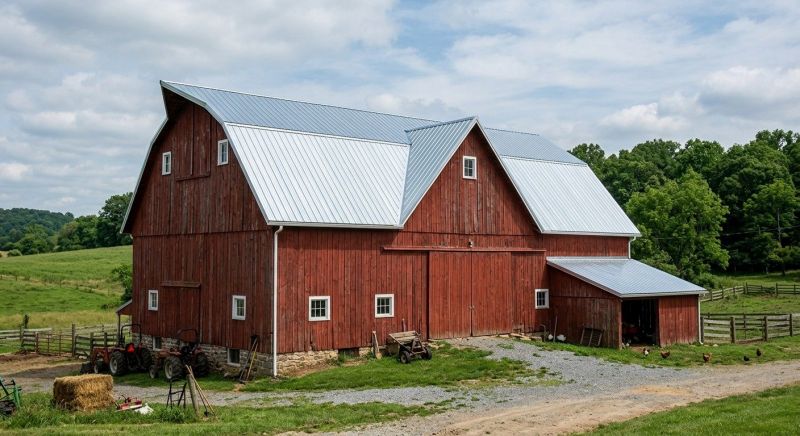 Barn Roof Replacement in Dekalb County, GA
