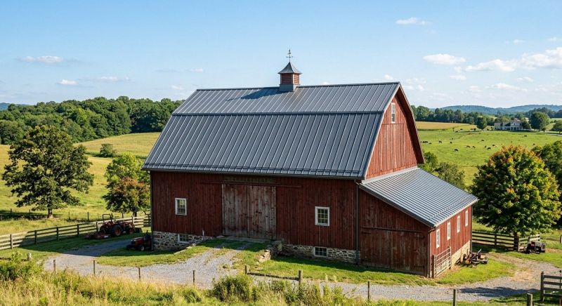 Barn Roof Replacement in Marietta, GA