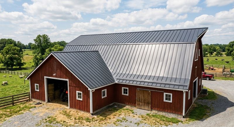 Barn Roof Replacement in Suwanee, GA