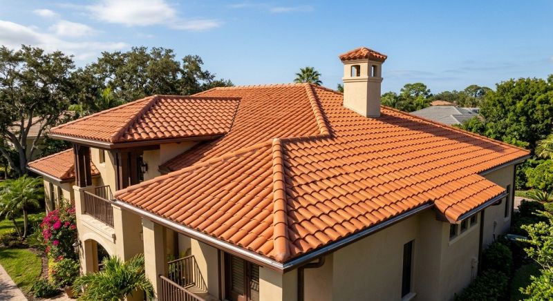 Barrel Tile Roof Installation in Cobb County, GA