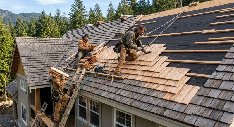 Cedar Roof Construction in Cobb County, GA