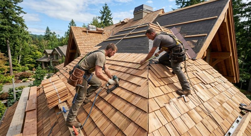 Cedar Roof Installation in Duluth, GA
