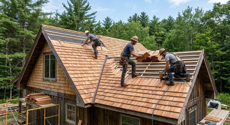 Cedar Roof Installation in Cobb County, GA