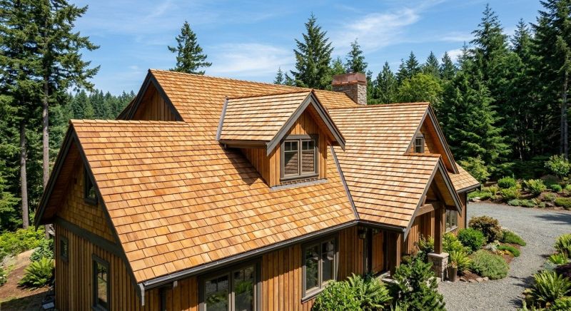Cedar Roof Installation in Norcross, GA