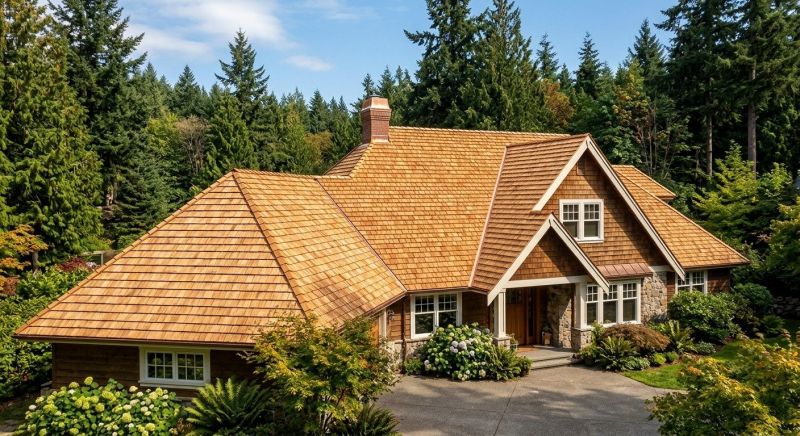 Cedar Roof Installation in Roswell, GA