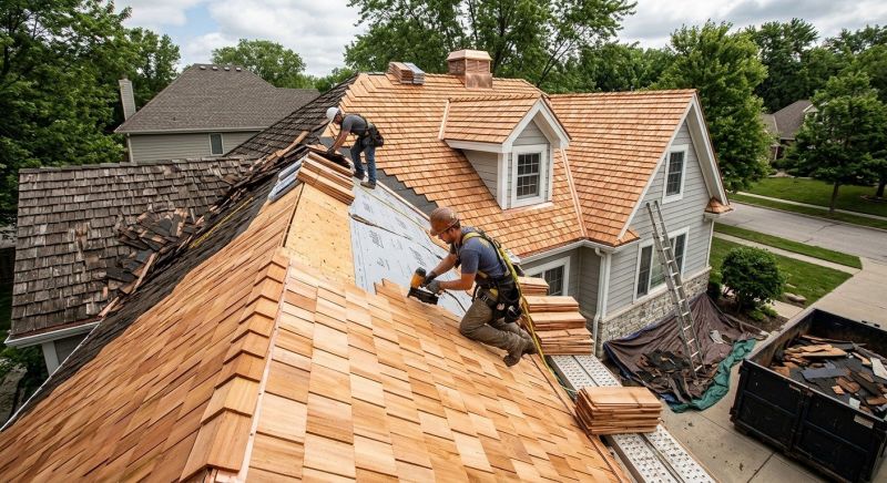 Cedar Roof Replacement in Forsyth County, GA