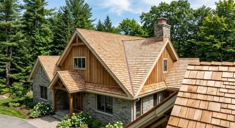 Cedar Shake Roof Construction in Duluth, GA