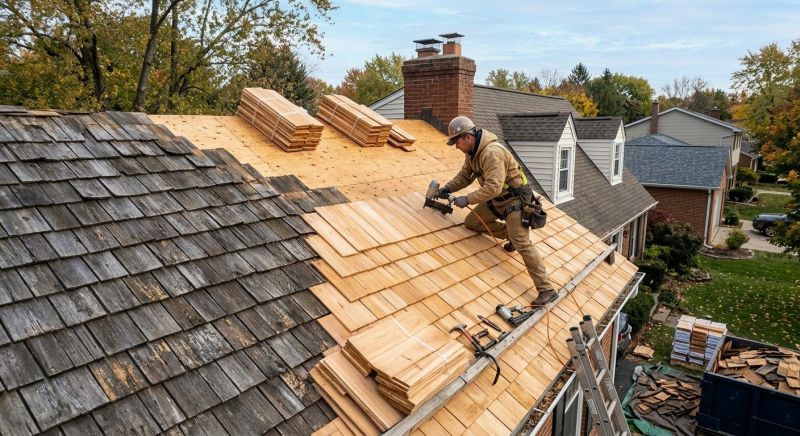 Cedar Shingles Replacement in Cobb County, GA