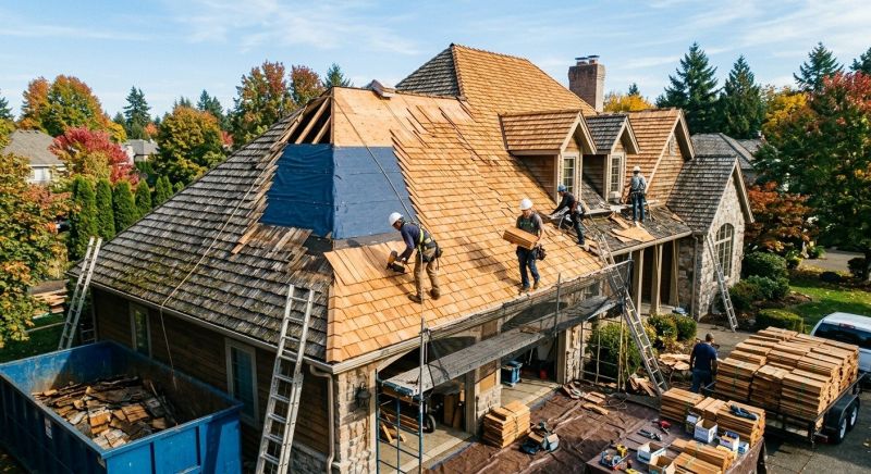 Cedar Shingles Replacement in Norcross, GA