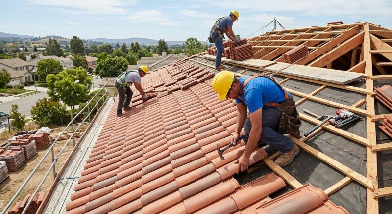 Clay Roof Installation in Paulding County, GA