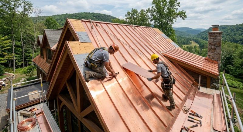 Copper Roof Installation in Cobb County, GA