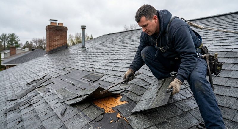 Damaged Roof Replacement in Canton, GA