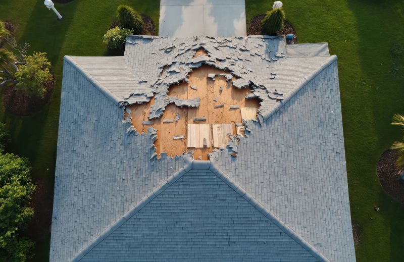 Damaged Roof Replacement in Lawrenceville, GA