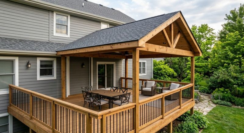 Deck Roof Construction in Cobb County, GA