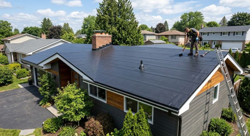 Epdm Roof Installation in Lawrenceville, GA