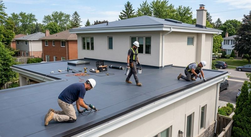Epdm Roof Installation in Tucker, GA