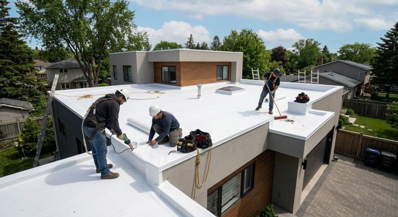 Flat Roof Installation in Powder Springs, GA