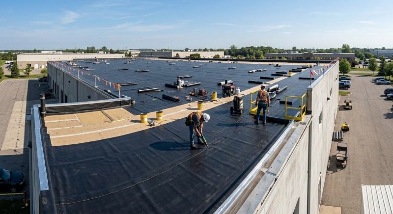 Flat Roof Installation in Stone Mountain, GA