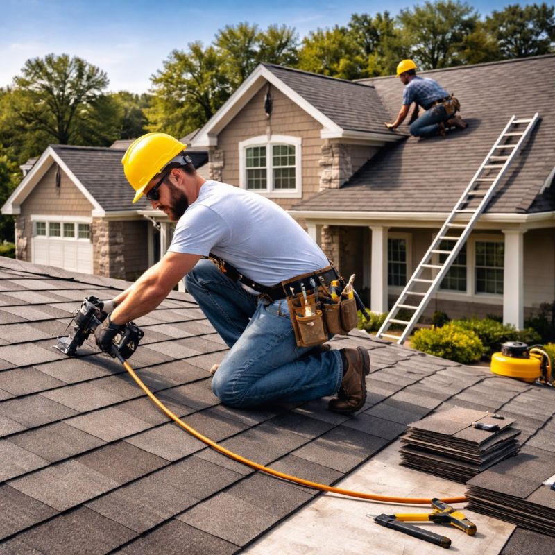 House Roof Installation in Paulding County, GA