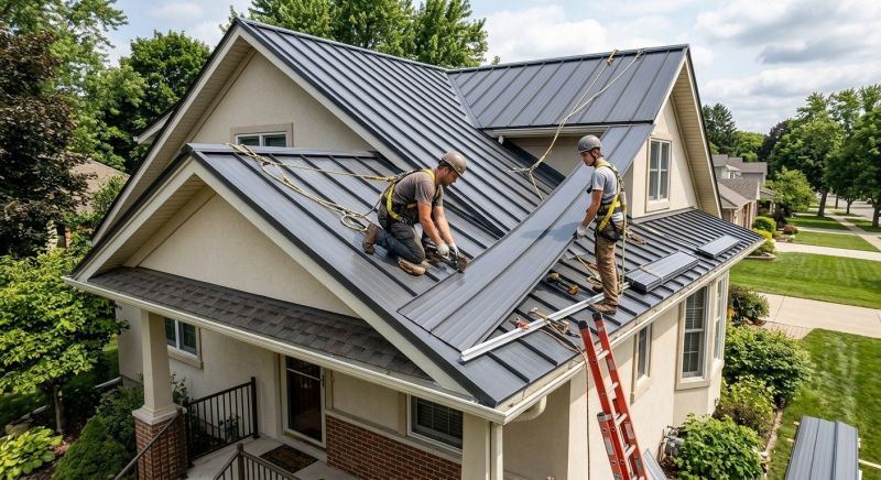 Metal Roof Installation in Forsyth County, GA
