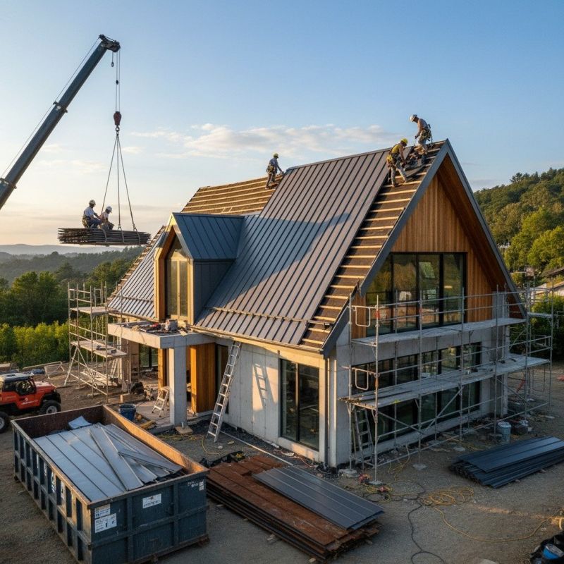 Metal Roof Replacement in Roswell, GA