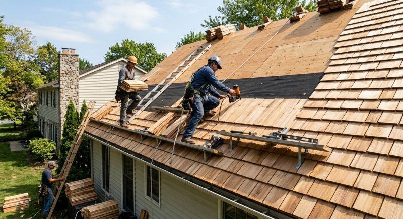 Shake Roof Replacement in Cumming, GA