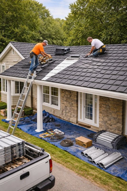 Sheet Roofing Installation in Lawrenceville, GA