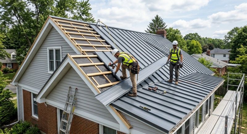 Sheet Roofing Installation in Suwanee, GA