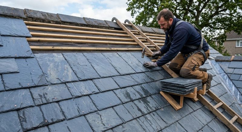 Slate Roof Construction in Decatur, GA