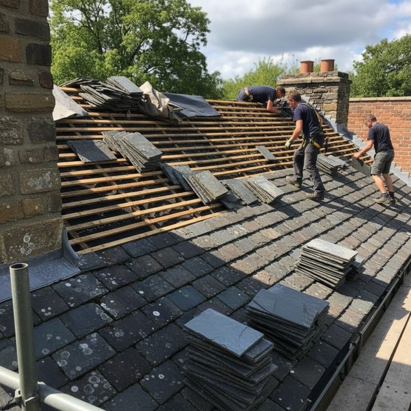 Slate Roof Replacement in Decatur, GA