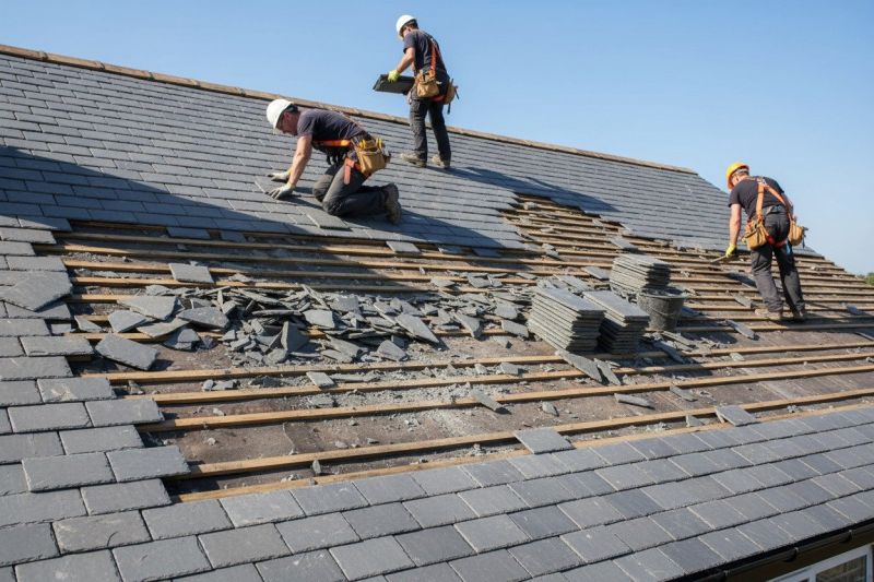Slate Roof Replacement in Cobb County, GA