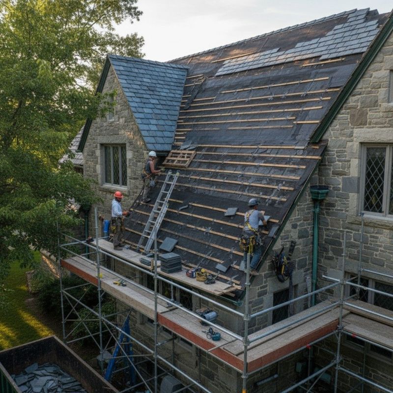 Slate Roof Replacement in Paulding County, GA