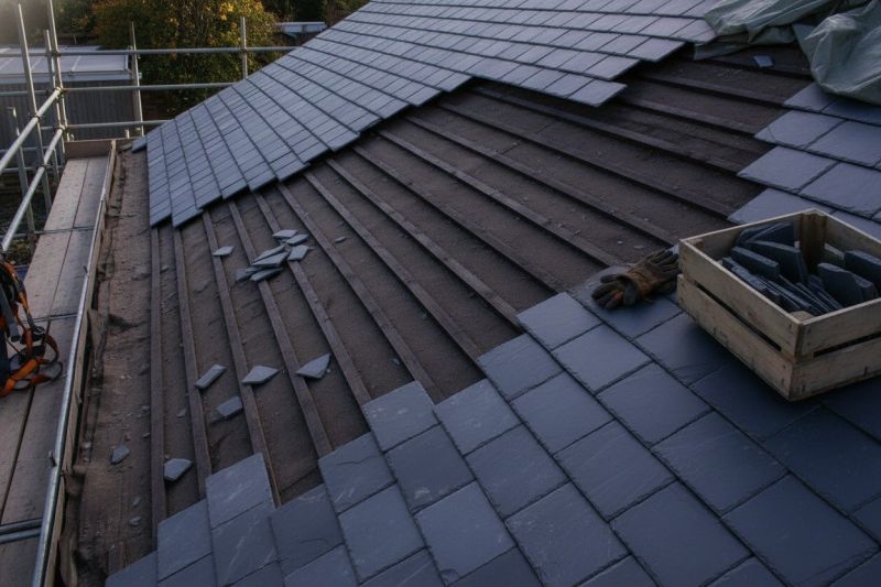 Slate Roof Replacement in Stone Mountain, GA