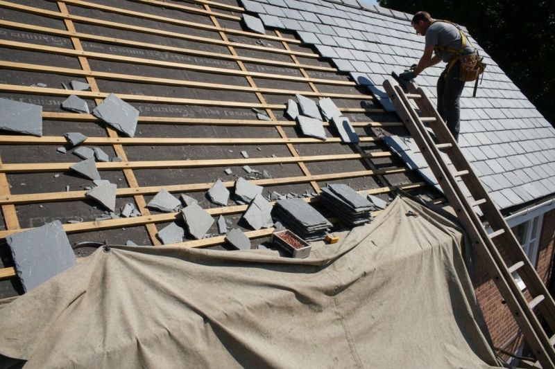 Slate Roof Replacement in Suwanee, GA