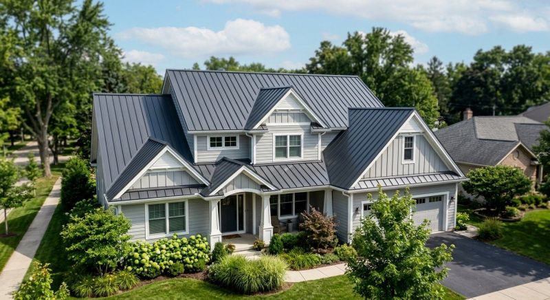 Steel Roof Replacement in Roswell, GA