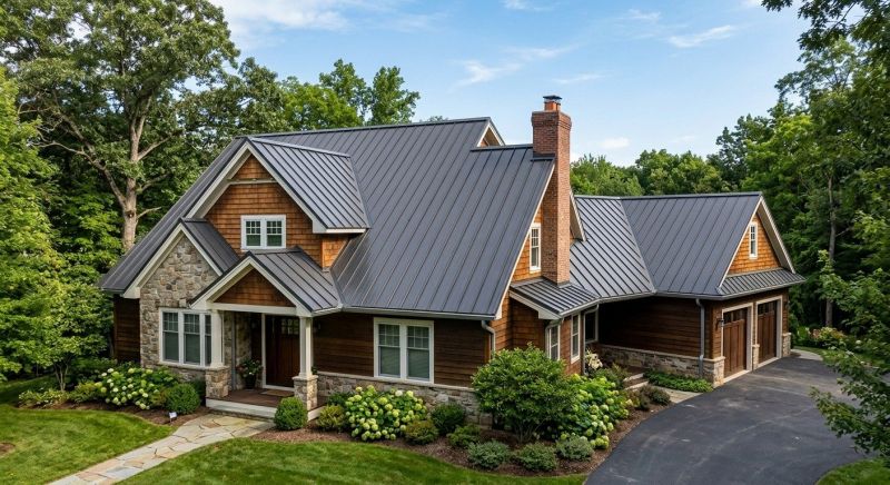 Steel Roof Replacement in Suwanee, GA