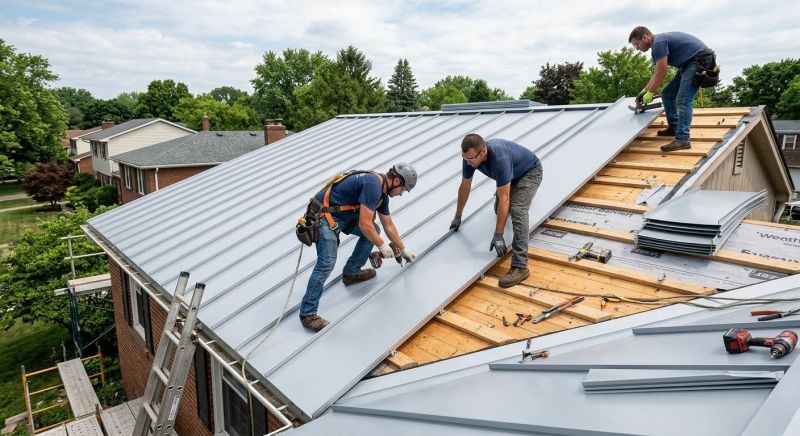 Tin Roof Installation in Norcross, GA