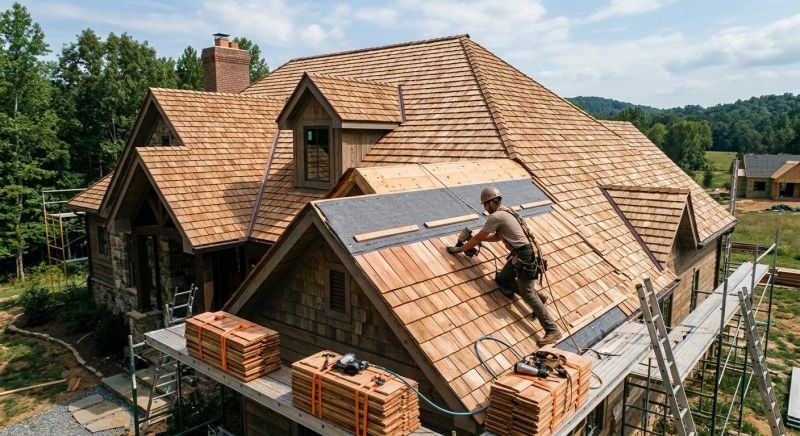 Wood Roofing Installation in Canton, GA