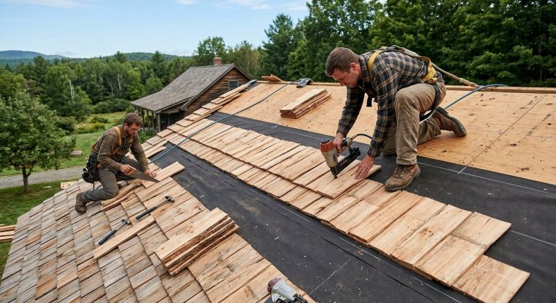 Wood Roofing Installation in Norcross, GA
