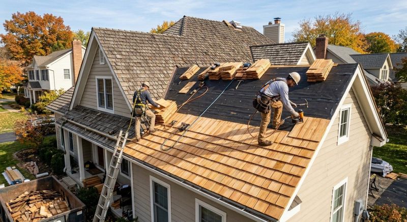 Wood Shake Roof Replacement in Canton, GA